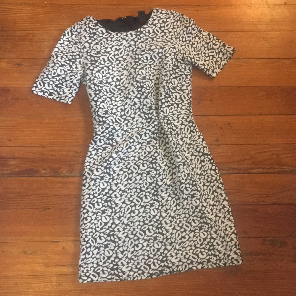 H&M Leopard Print Mini Dress